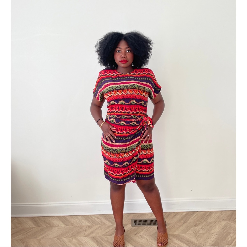 Vintage 80s/90s Maggy London Silk Dress